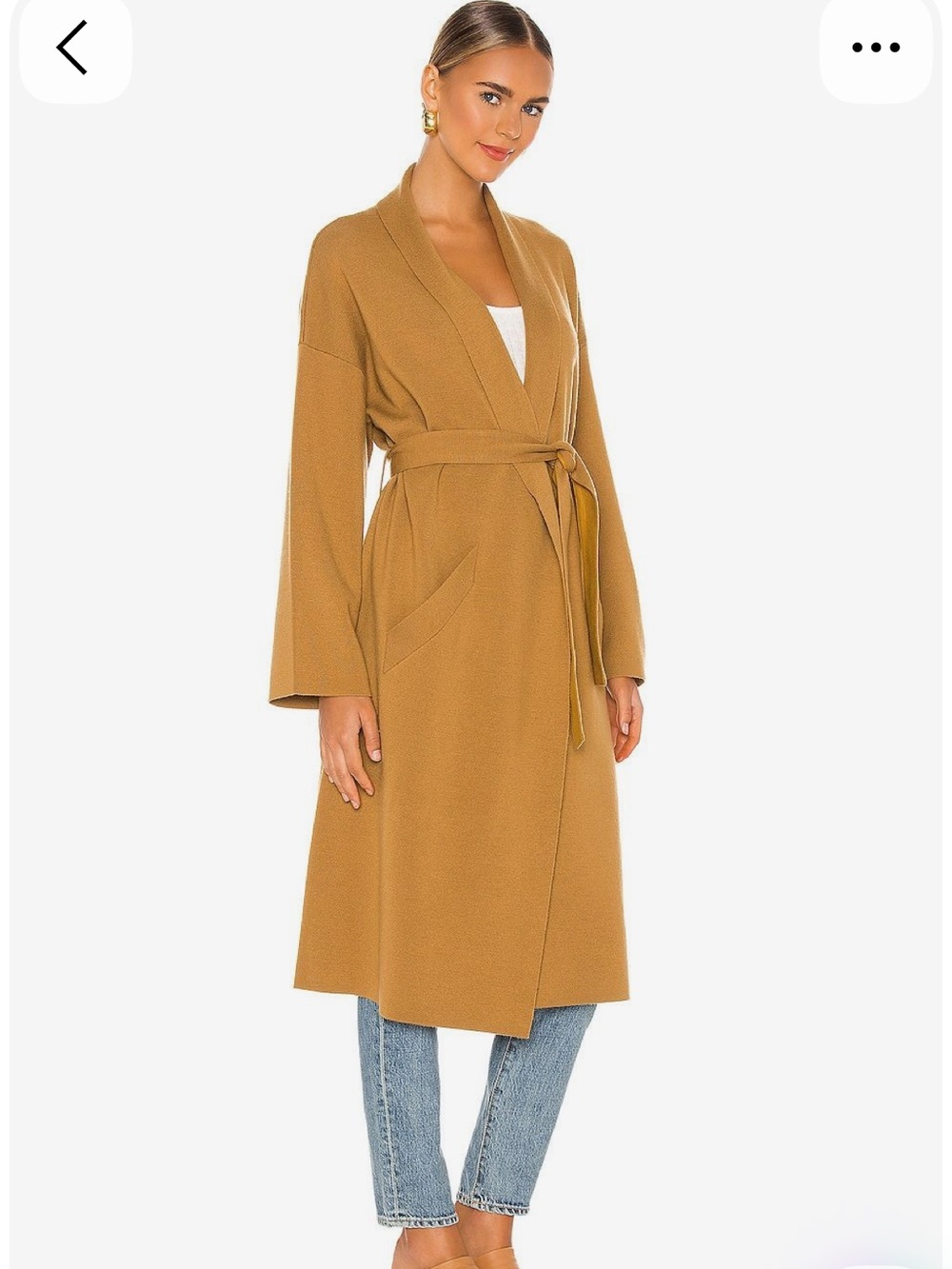 Rag and Bone Merino Wool Emory Sweater Coat‎